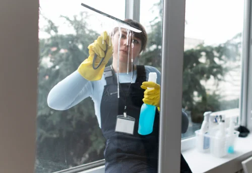 Nettoyage de vitres intérieures et extérieures à Coren